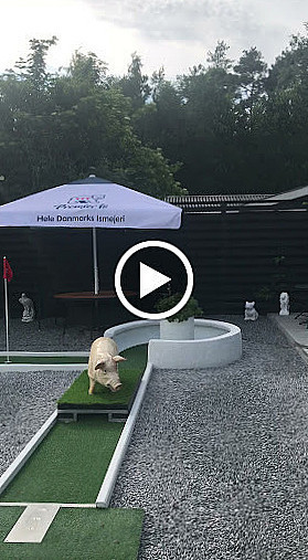 Lyngens Cafe Og Minigolf Udenfor