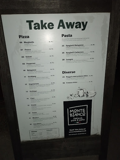 Italian Food Menu