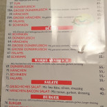 Salems Pizza Menu