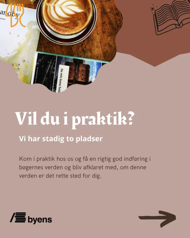 Byens Forlag Og Cafe Menu
