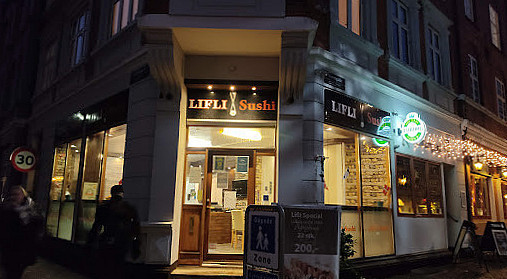 Lifli Sushi Udenfor
