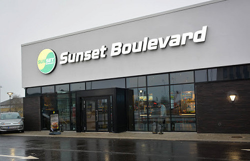 Sunset Boulevard Udenfor