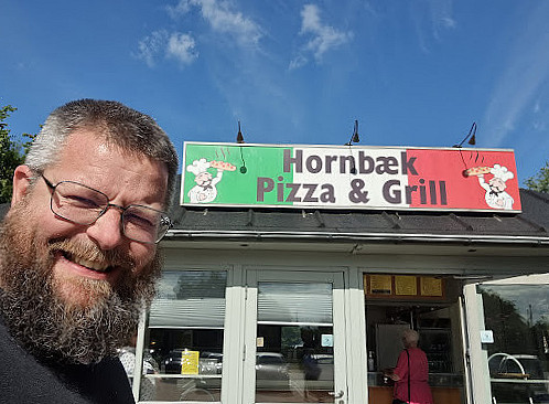 Hornbaek Pizza Udenfor