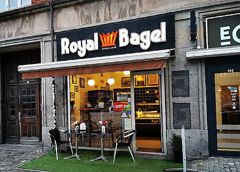 Royal Bagel Udenfor