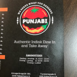 Punjabi Menu