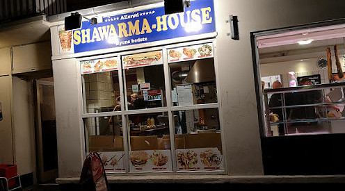 Shawarma House Udenfor