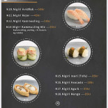 Aii Sushi Menu
