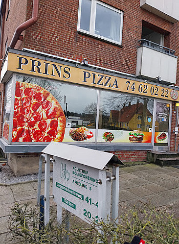 Oliven Pizza Udenfor