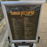 Sanas Pizzaria Menu