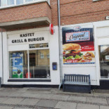 Kastet Grill Burger Udenfor