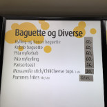 Grillhjoernet Menu