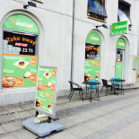 Picasso Pizza Udenfor