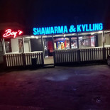 Boys Shawarma Kylling Vestegnen Udenfor