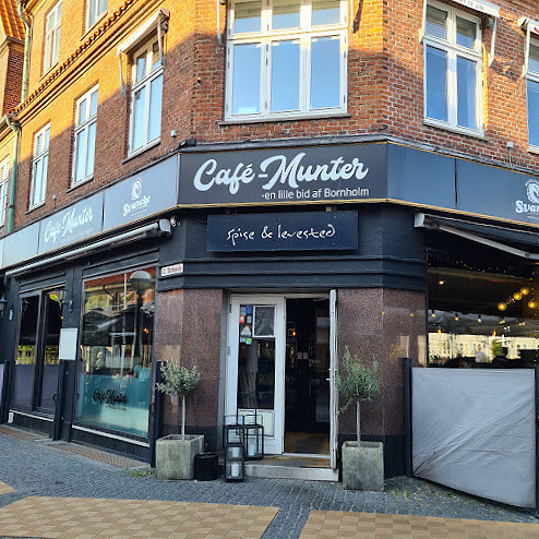 Cafe-munter Udenfor