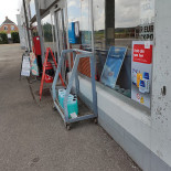 Spjald Superkiosk Udenfor