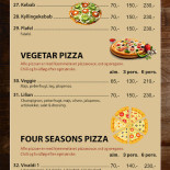 Torsted Pizza Menu