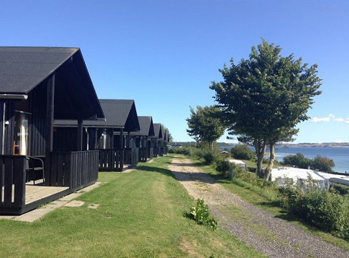 Kaløvig Strandgård Camping Of Djursland Udenfor