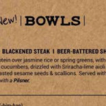 Halifax Menu