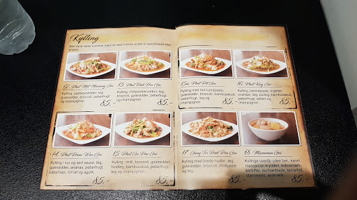 Kanda's Thai Take Away Menu