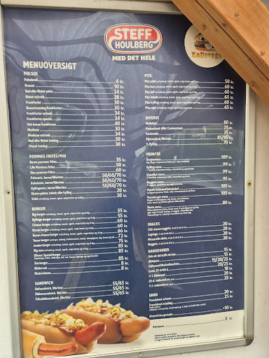 Olivers Kaffevogn Menu