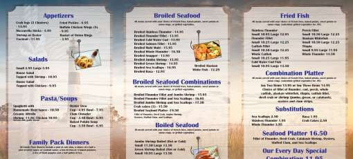 Skipperly Menu