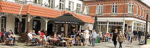 Columbus Pub Steak Udenfor