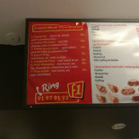 Pizzafonen Menu