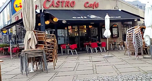 Cafe Castro Udenfor