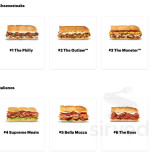 Nadias Menu