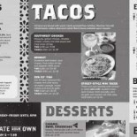 Cassandre Bistro Menu