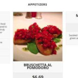 Hugo's Pizzaria Menu