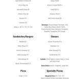 Tines Gjestehuz Menu