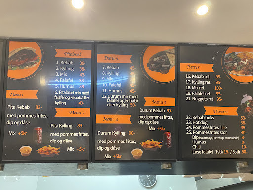 Ballen Fisk Menu