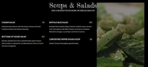 Nilles Kro Menu
