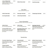 La Maschera Di Ferro Menu