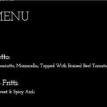 Havnekroen Menu
