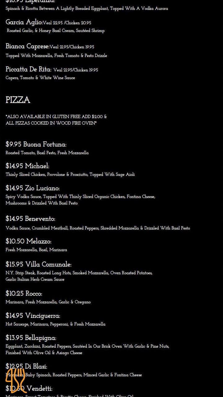 Havnekroen Menu