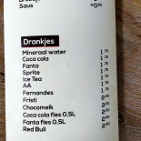Olivias Menu