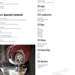 Wokshop Menu