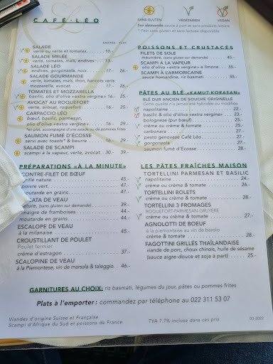 Kashmir Menu