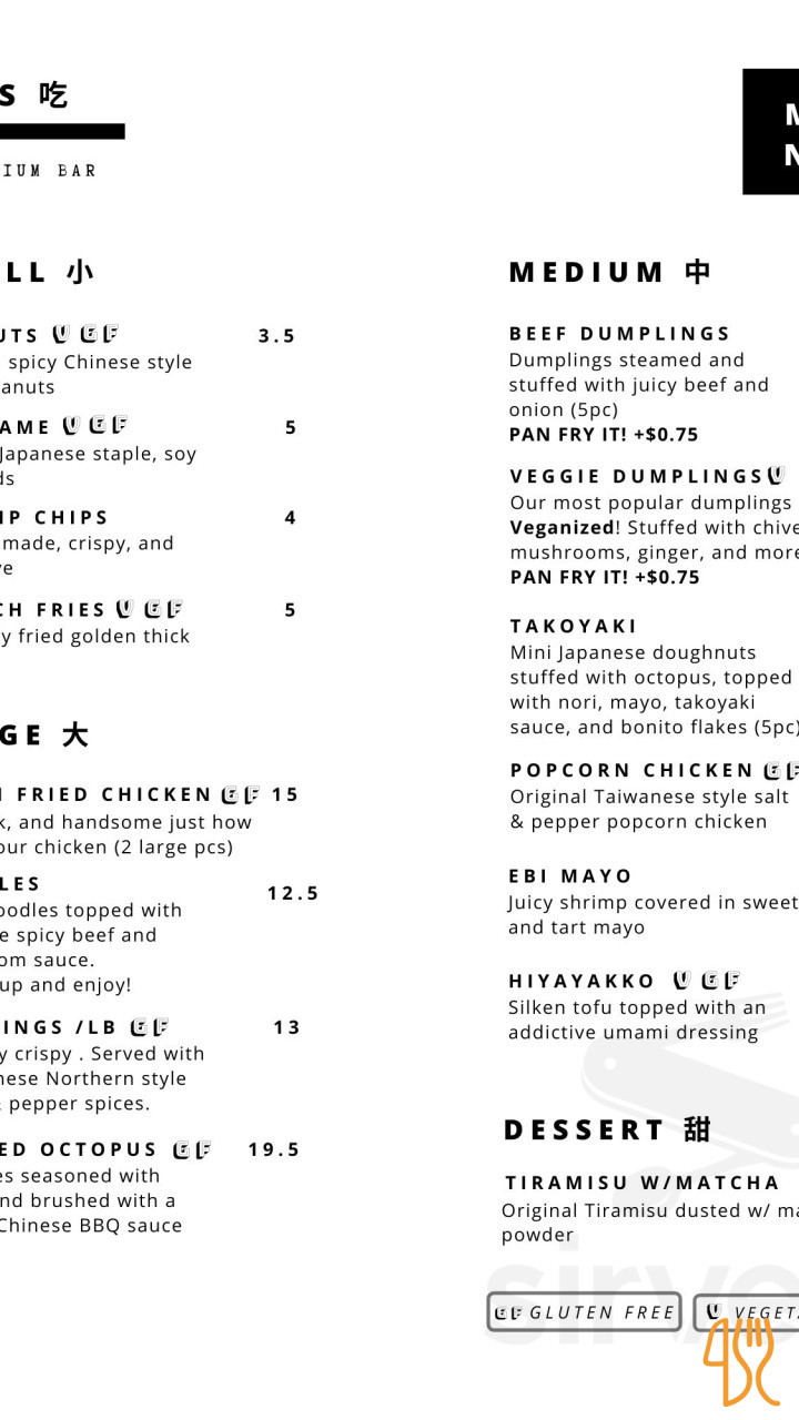 Burger King Menu