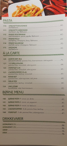Ditali Pizzeria Grill Menu