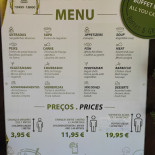Luxus Pizza Menu