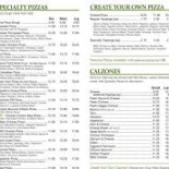 Baklavaci Menu