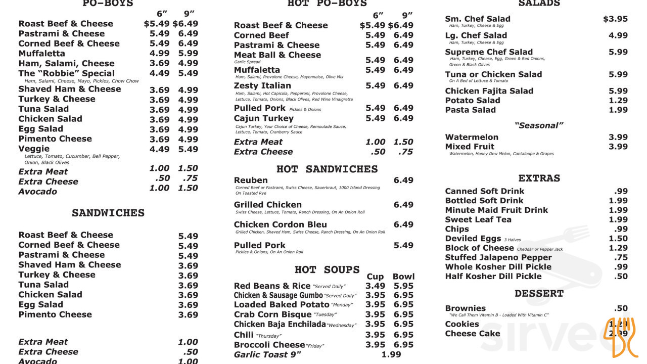 Kylling Og Co Grenaa Menu