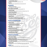 Dalle Valle Menu
