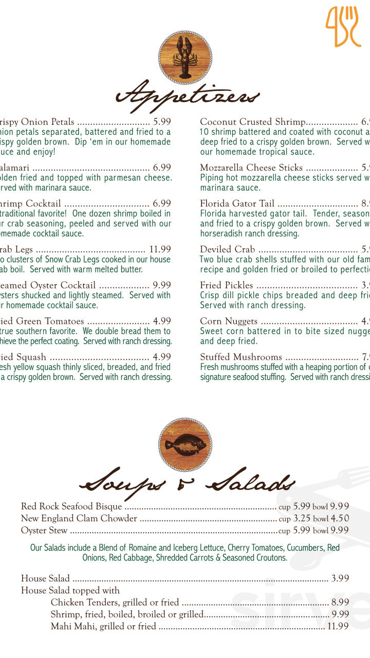 Cafe Waves Menu