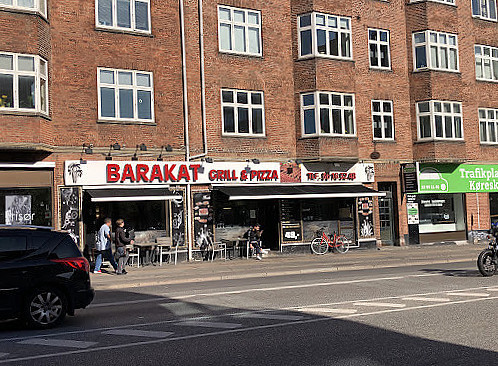 Barakat Pizza Grill Udenfor