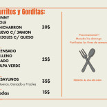 Den Gyldne Hane Menu