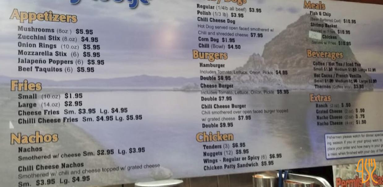 Flamingo Menu